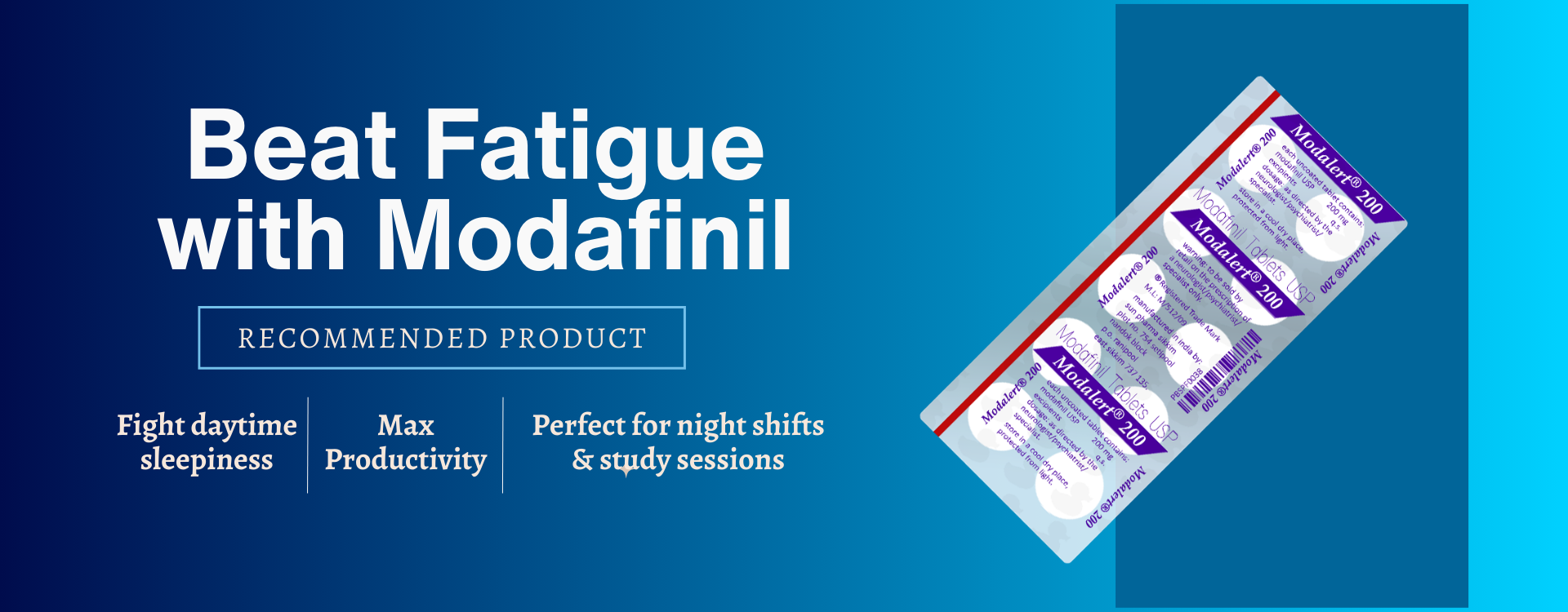 Modafinil Banner